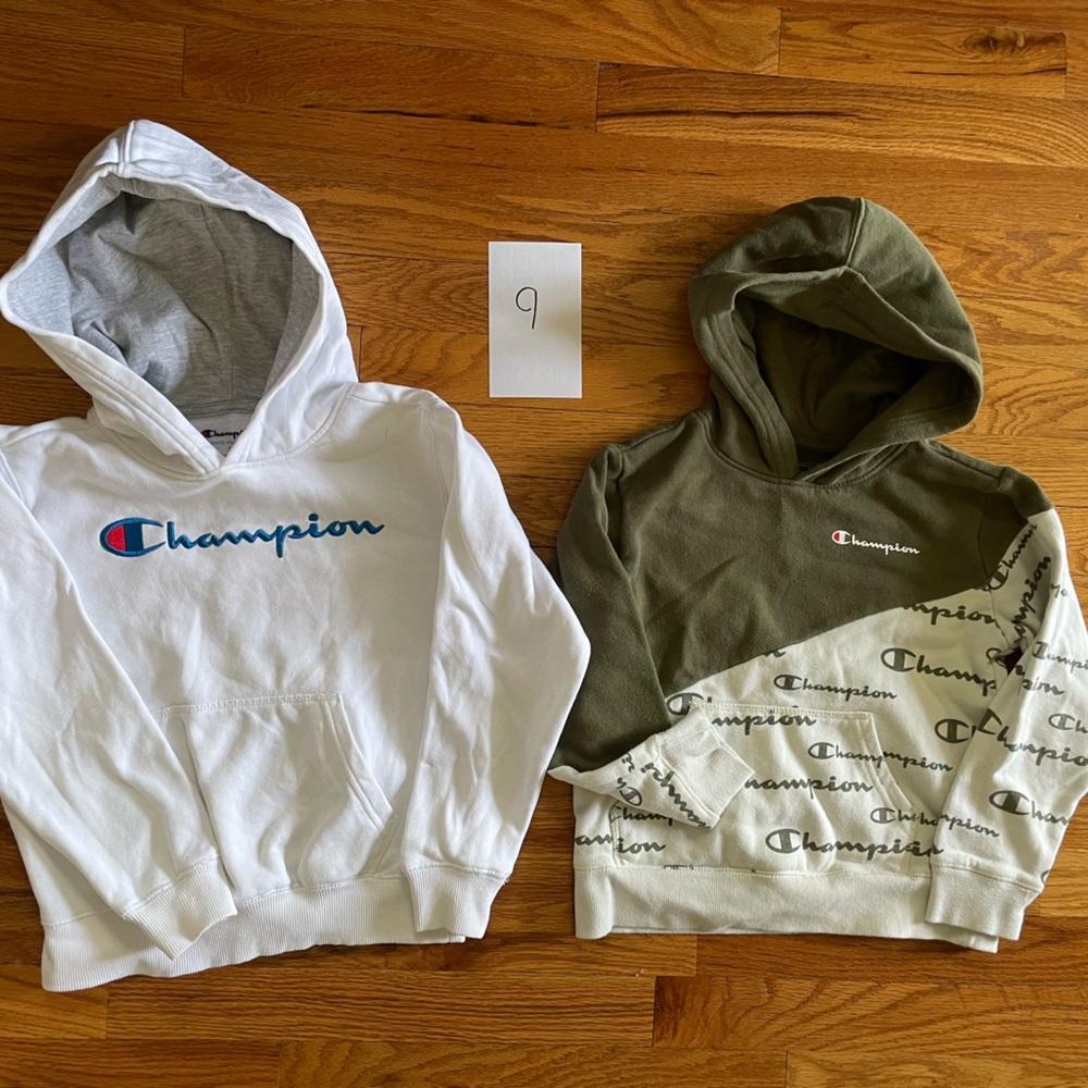 Two Champion Hoodies (GUC & VGUC)